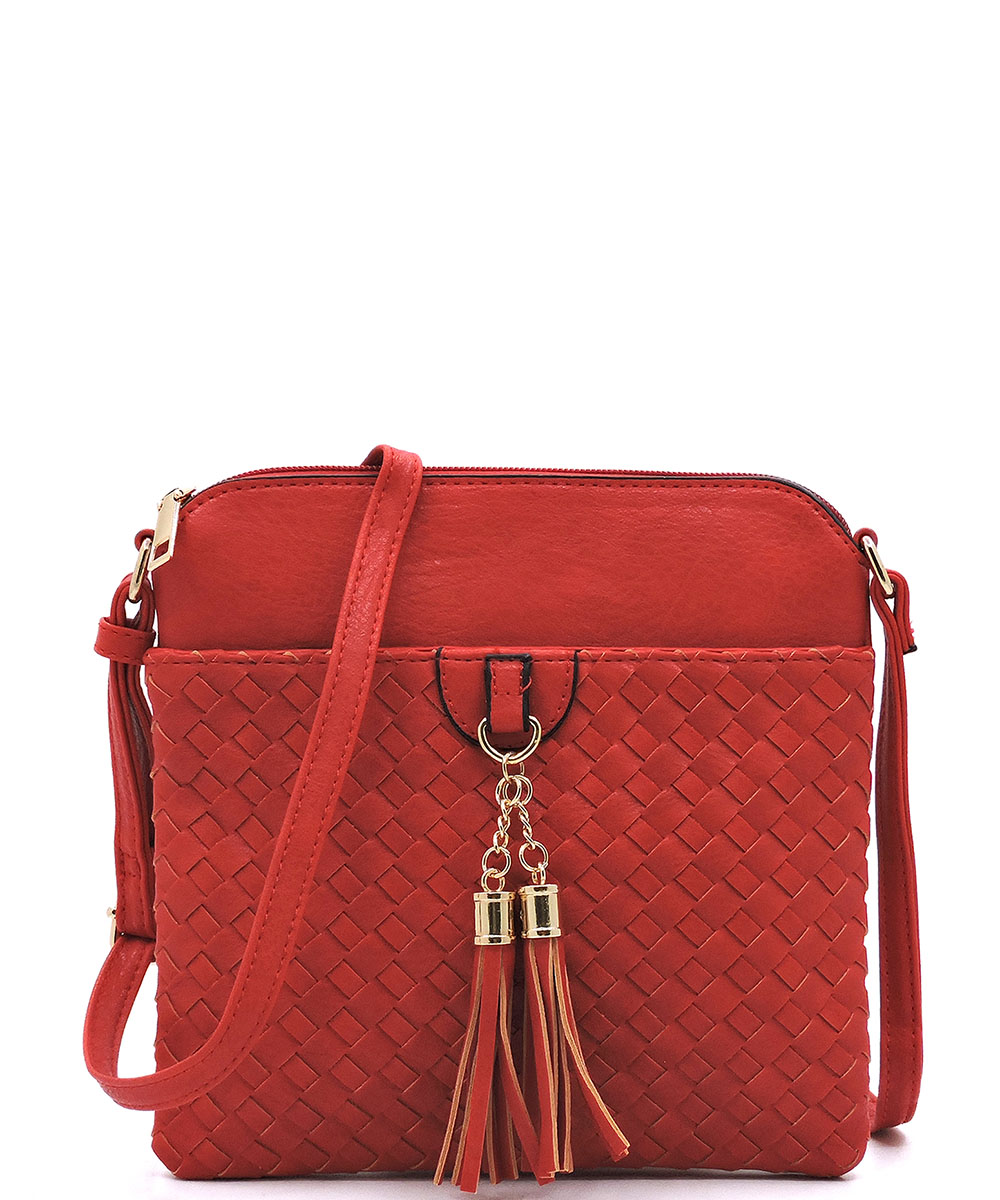 Hand-woven Tassel Bag Shoulder Crossbody Bag